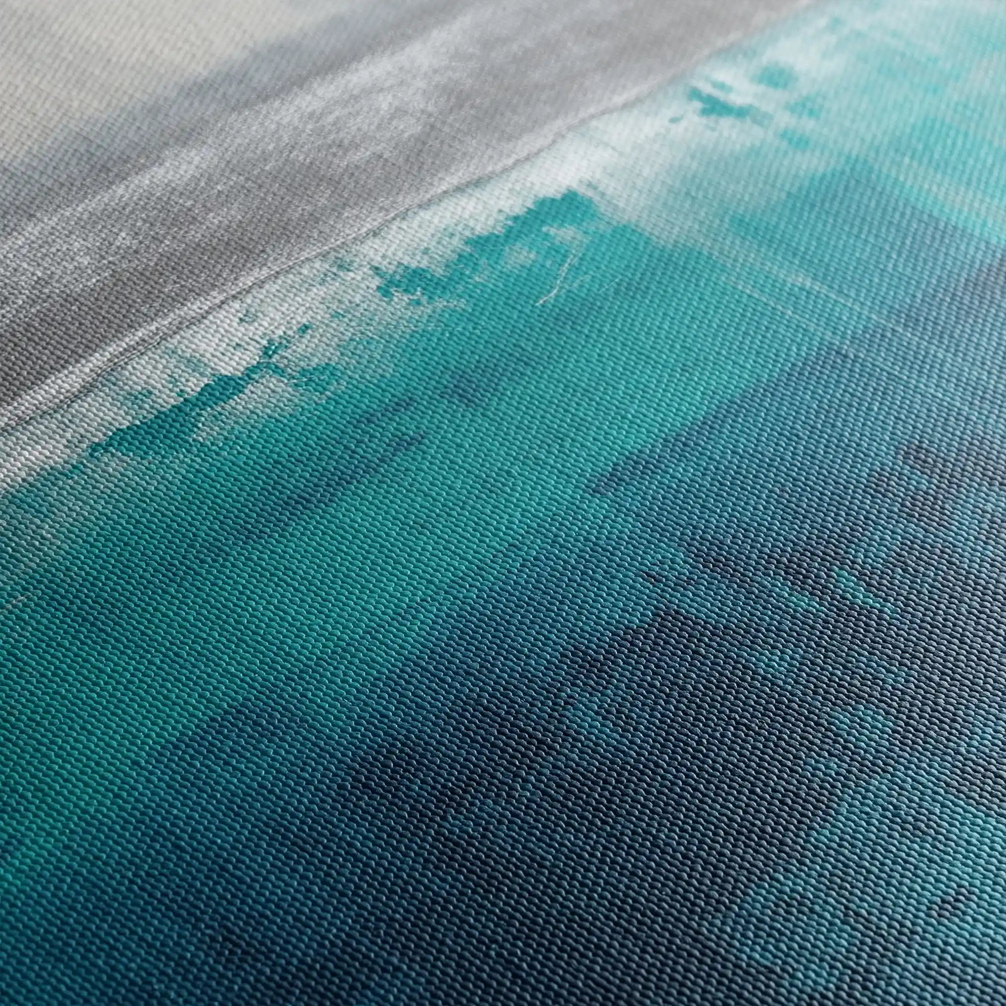 Abstract 1838 Canvas Art 60 x 40 cm / Black