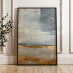 Abstract 1839 Canvas Art 18" x 24" / 45 x 60 cm / Black