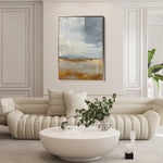 Abstract 1839 Canvas Art 18" x 24" / 45 x 60 cm / Black