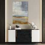 Abstract 1839 Canvas Art 18" x 24" / 45 x 60 cm / Black