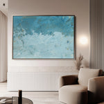 Abstract 184 Canvas Art 18" x 24" / 45 x 60 cm / Black