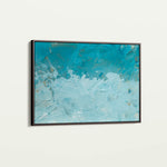 Abstract 184 Canvas Art 18" x 24" / 45 x 60 cm / Black