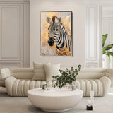 Animals 184 Canvas Art 18" x 24" / 45 x 60 cm / Black