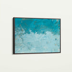 Abstract 184 Canvas Art 60 x 40 cm / Black