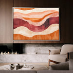 Boho 184 Canvas Art 18" x 24" / 45 x 60 cm / Black