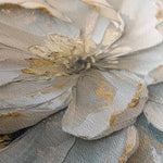 Floral 184 Canvas Art 18" x 24" / 45 x 60 cm / Black