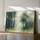 Landscape 184 Canvas Art 18" x 24" / 45 x 60 cm / Black