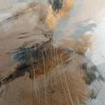 Abstract 1840 Canvas Art 18" x 24" / 45 x 60 cm / Black