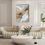 Abstract 1840 Canvas Art 60 x 40 cm / Black