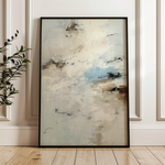 Abstract 1842 Canvas Art 18" x 24" / 45 x 60 cm / Black
