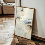 Abstract 1842 Canvas Art 18" x 24" / 45 x 60 cm / Black