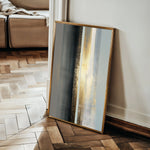 Abstract 1843 Canvas Art 18" x 24" / 45 x 60 cm / Black