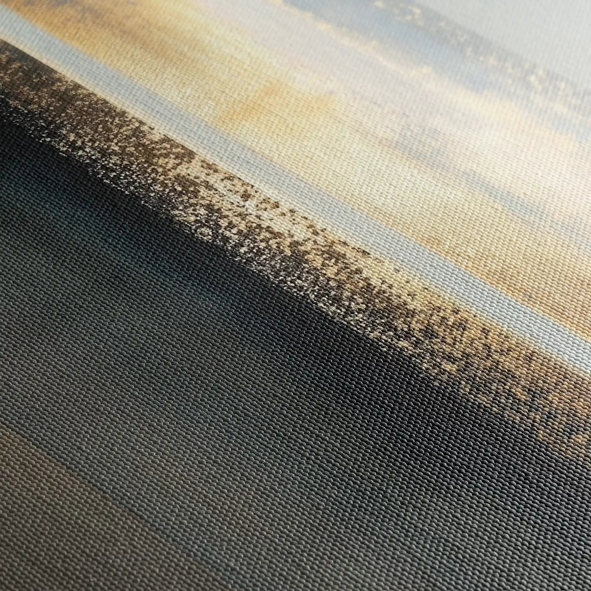 Abstract 1843 Canvas Art 18" x 24" / 45 x 60 cm / Black