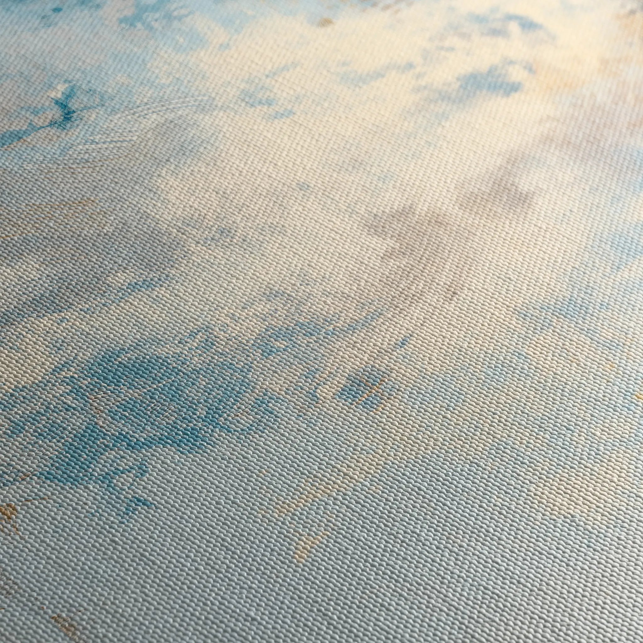 Abstract 1844 Canvas Art 18" x 24" / 45 x 60 cm / Black