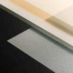 Abstract 1847 Canvas Art 18" x 24" / 45 x 60 cm / Black
