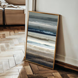 Abstract 1849 Canvas Art 18" x 24" / 45 x 60 cm / Black