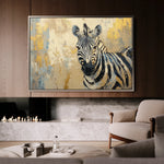 Animals 185 Canvas Art 18" x 24" / 45 x 60 cm / Black