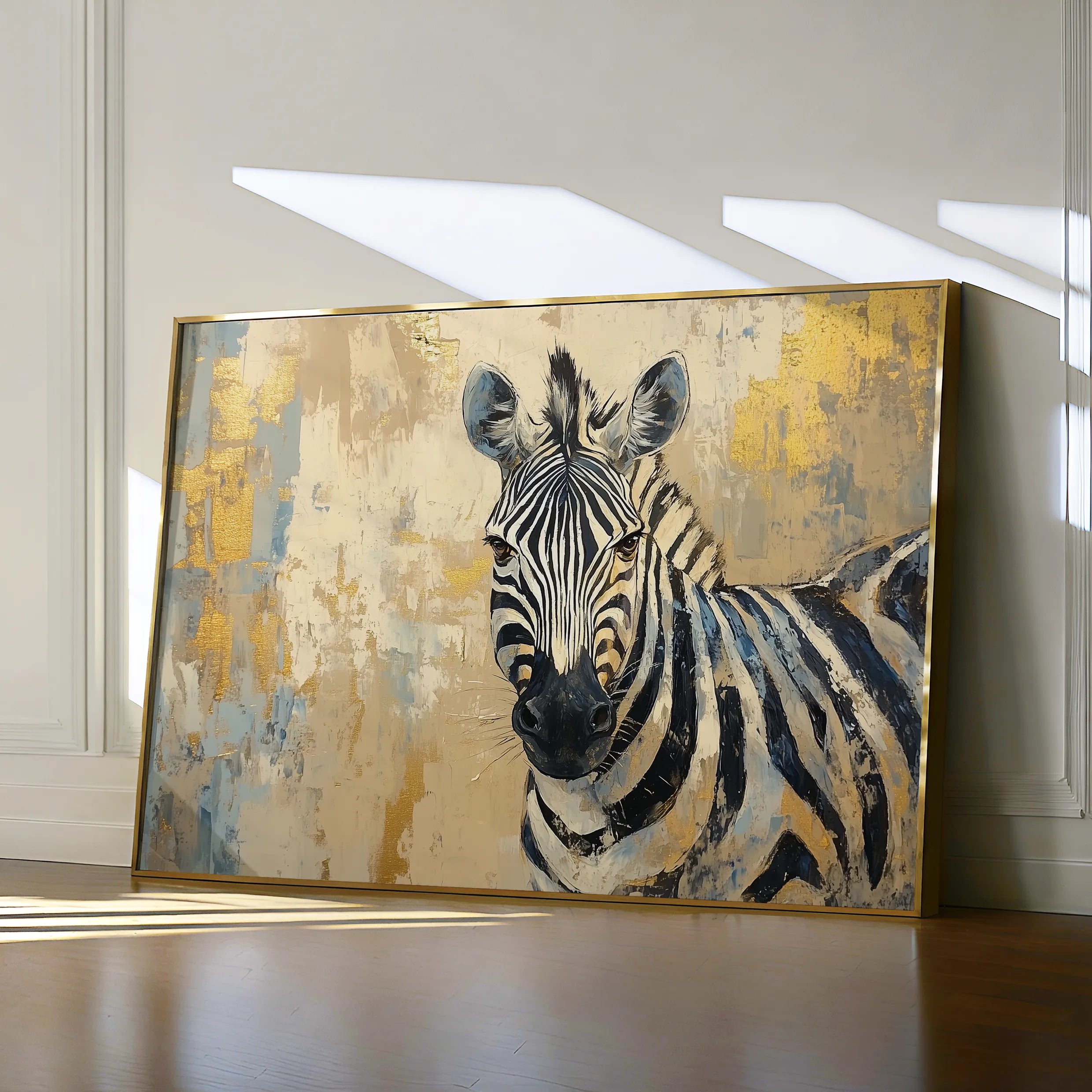 Animals 185 Canvas Art 18" x 24" / 45 x 60 cm / Black