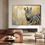 Animals 185 Canvas Art 18" x 24" / 45 x 60 cm / Black
