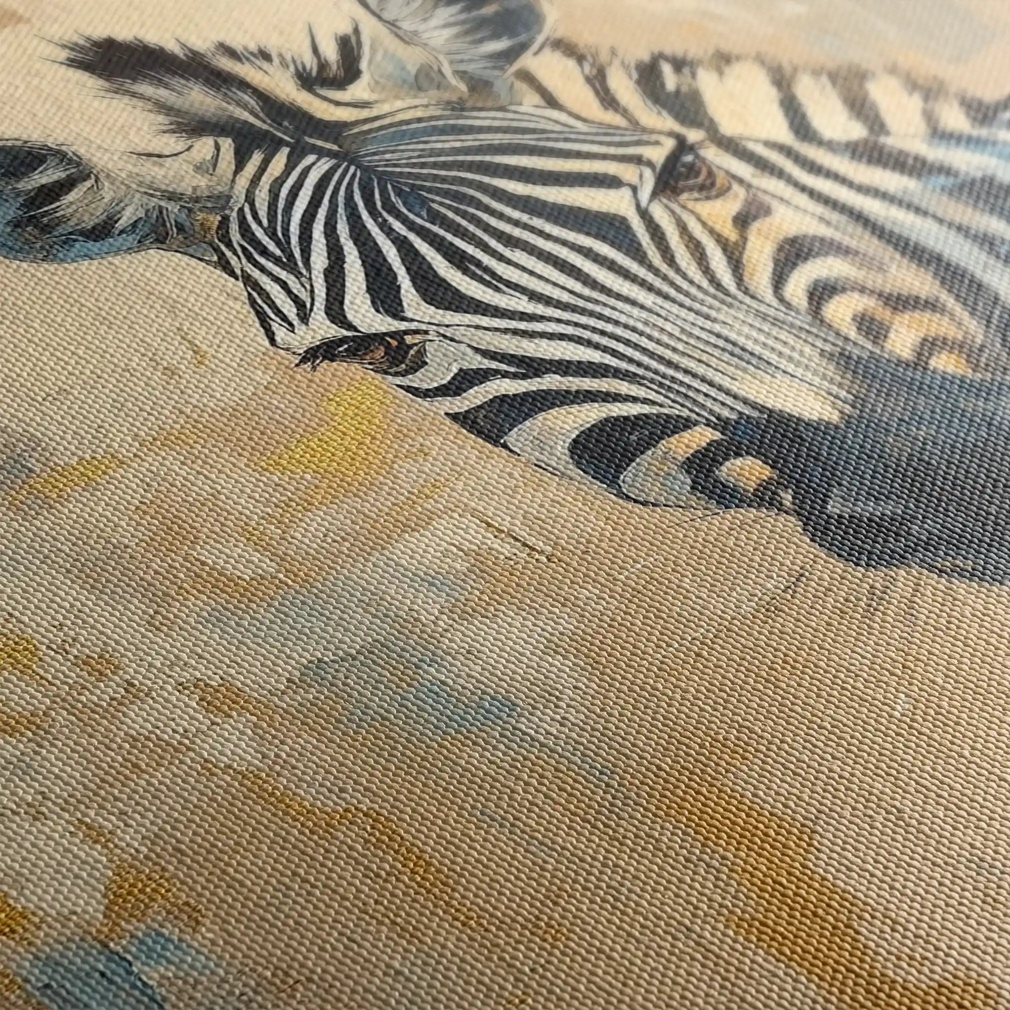 Animals 185 Canvas Art 60 x 40 cm / Black