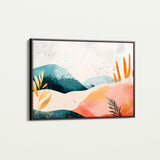 Boho 185 Canvas Art 18" x 24" / 45 x 60 cm / Black