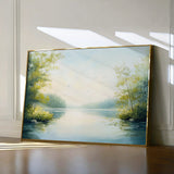 Landscape 185 Canvas Art 18" x 24" / 45 x 60 cm / Black