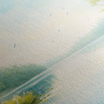 Landscape 185 Canvas Art 18" x 24" / 45 x 60 cm / Black