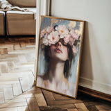 Portrait 185 Canvas Art 18" x 24" / 45 x 60 cm / Black