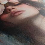 Portrait 185 Canvas Art 18" x 24" / 45 x 60 cm / Black