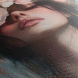 Portrait 185 Canvas Art 18" x 24" / 45 x 60 cm / Black