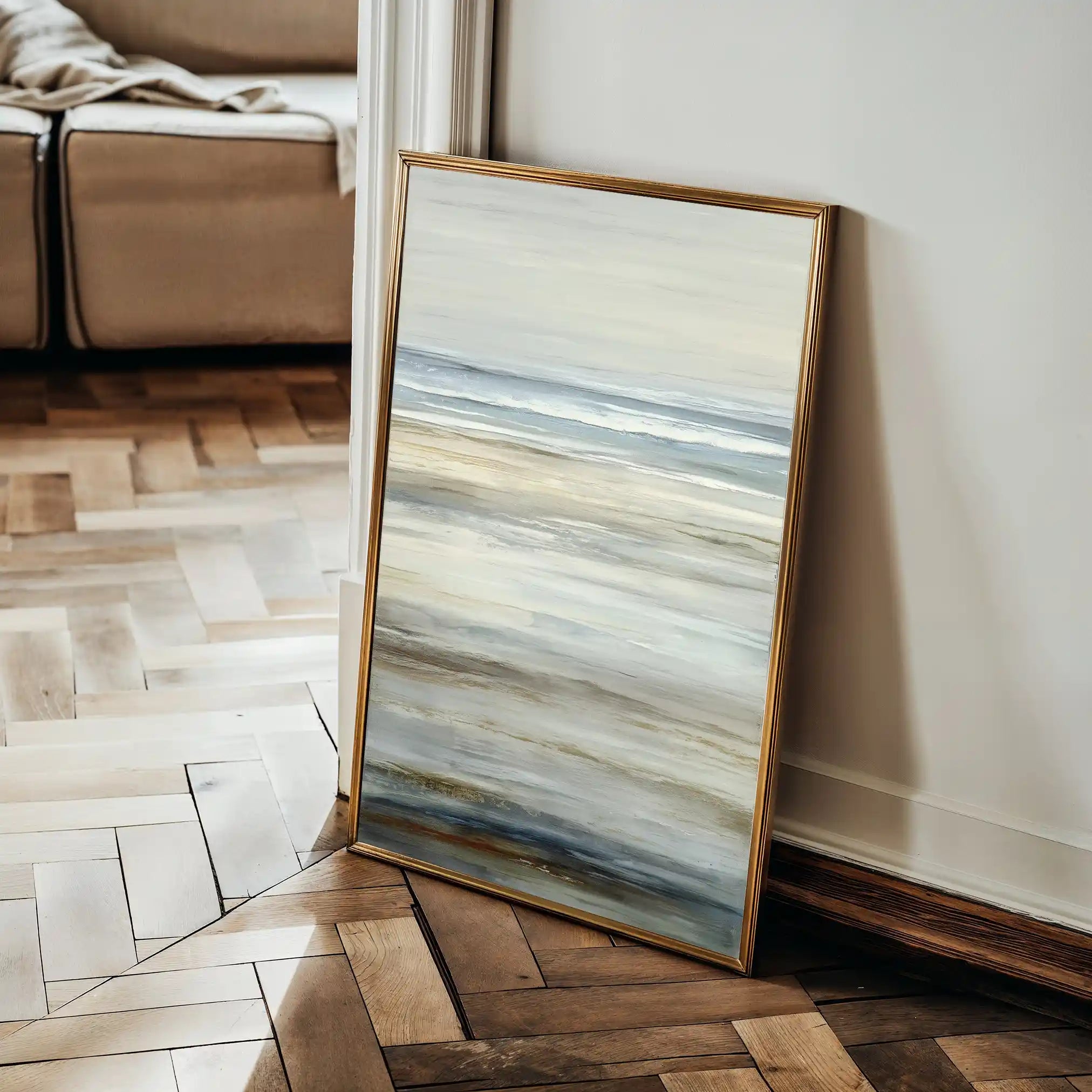 Abstract 1850 Canvas Art 18" x 24" / 45 x 60 cm / Black