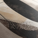 Abstract 1855 Canvas Art 60 x 40 cm / Black