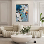 Abstract 1858 Canvas Art 60 x 40 cm / Black