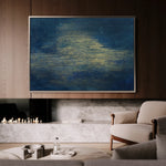Abstract 186 Canvas Art 18" x 24" / 45 x 60 cm / Black