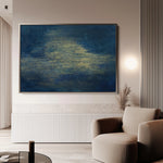 Abstract 186 Canvas Art 18" x 24" / 45 x 60 cm / Black