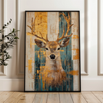 Animals 186 Canvas Art 18" x 24" / 45 x 60 cm / Black