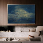 Abstract 186 Canvas Art 60 x 40 cm / Black