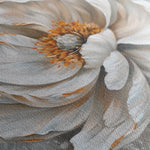 Floral 186 Canvas Art 18" x 24" / 45 x 60 cm / Black