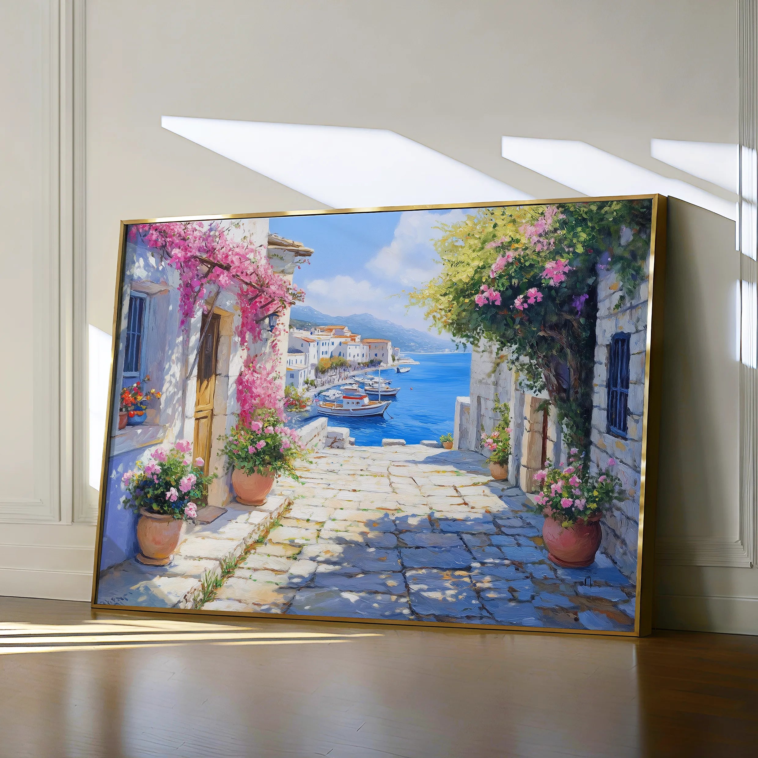 Landscape 186 Canvas Art 18" x 24" / 45 x 60 cm / Black