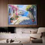 Landscape 186 Canvas Art 18" x 24" / 45 x 60 cm / Black