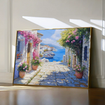 Landscape 186 Canvas Art 60 x 40 cm / Black