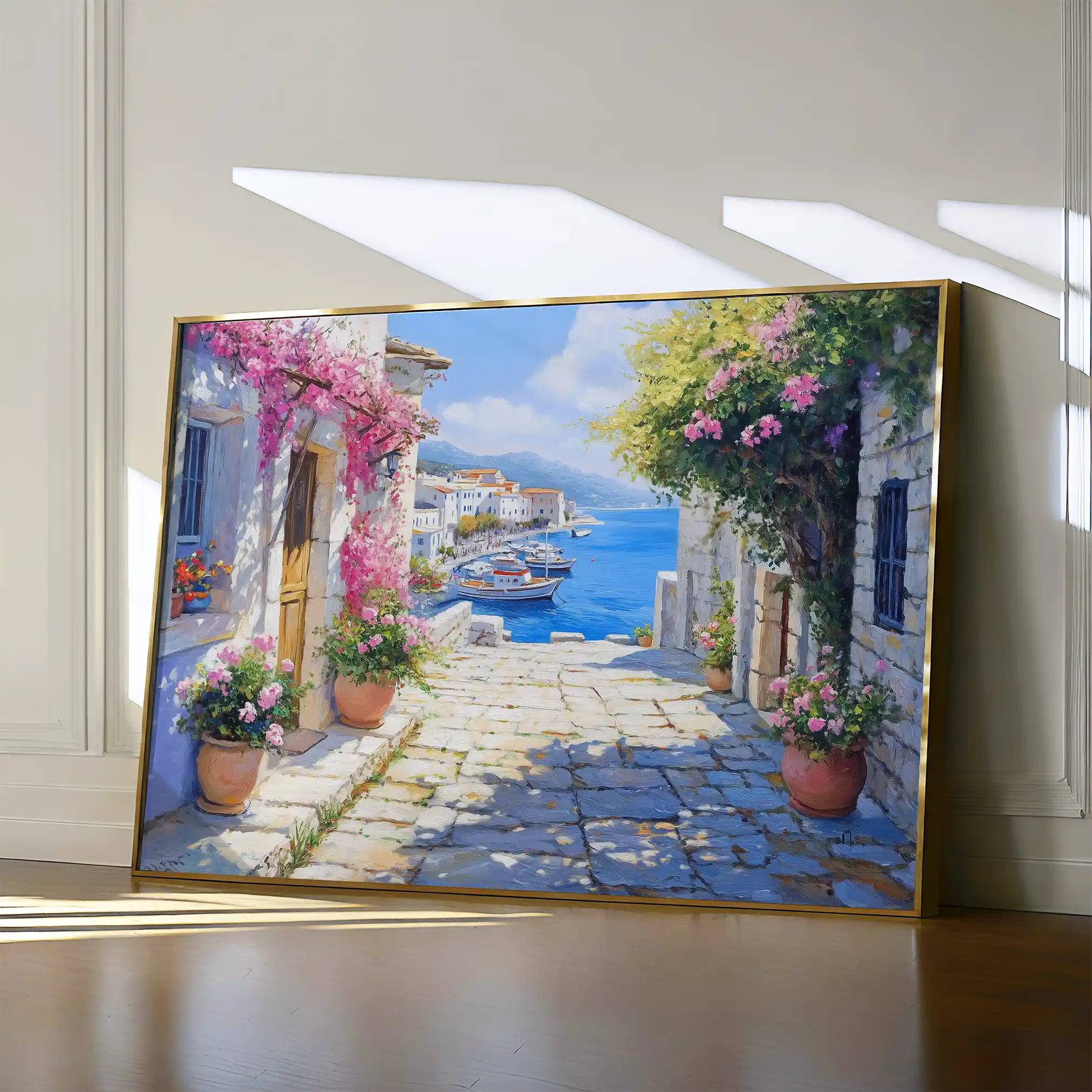 Landscape 186 Canvas Art 60 x 40 cm / Black