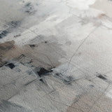 Abstract 1860 Canvas Art 18" x 24" / 45 x 60 cm / Black