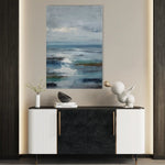 Abstract 1861 Canvas Art 60 x 40 cm / Black