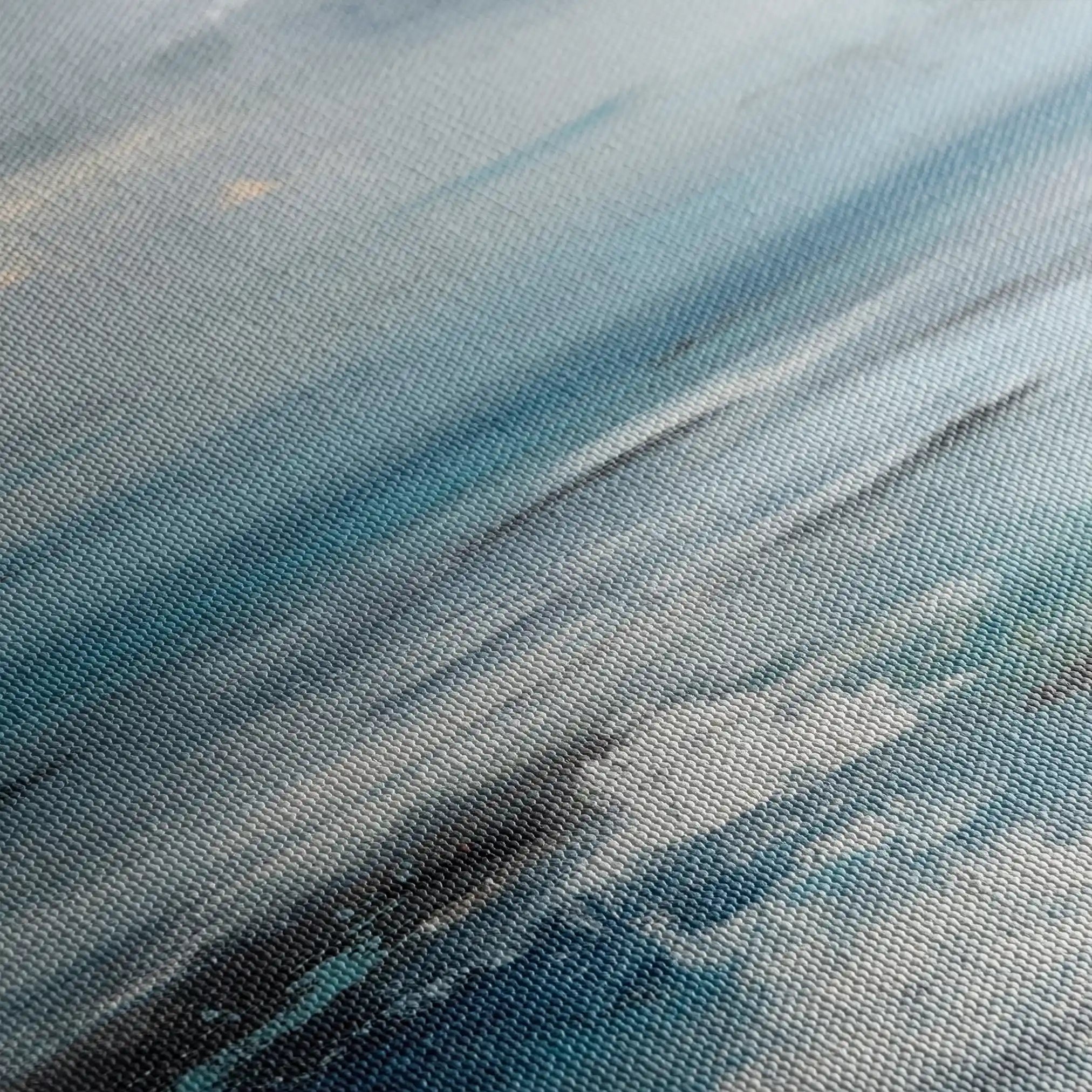 Abstract 1861 Canvas Art 60 x 40 cm / Black