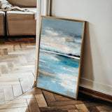 Abstract 1863 Canvas Art 18" x 24" / 45 x 60 cm / Black