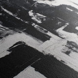Abstract 1864 Canvas Art 18" x 24" / 45 x 60 cm / Black