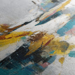 Abstract 1865 Canvas Art 18" x 24" / 45 x 60 cm / Black