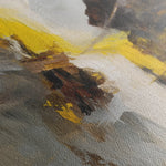 Abstract 1867 Canvas Art 18" x 24" / 45 x 60 cm / Black