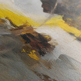 Abstract 1867 Canvas Art 18" x 24" / 45 x 60 cm / Black